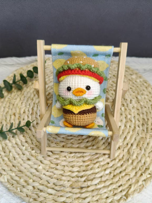 Art to Yarn - Baby Burger Duck 🍔