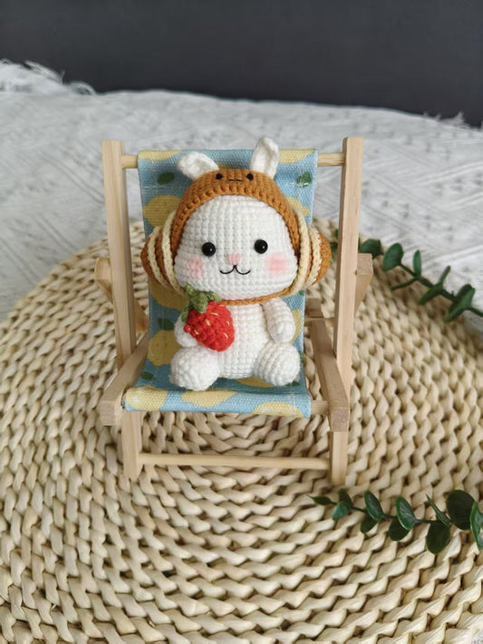 Art to Yarn - Croissant Bunny 🥐🐰