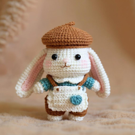 Art to Yarn - Painter Bunny 🎨🐰